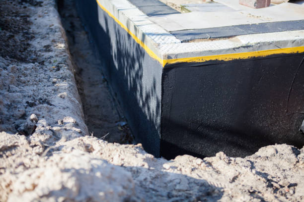 Crawl space vapor barrier installation in Rawson, OH